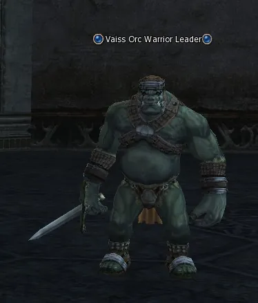 Vaiss Orc Warrior Leader in Lineage 2 Interlude