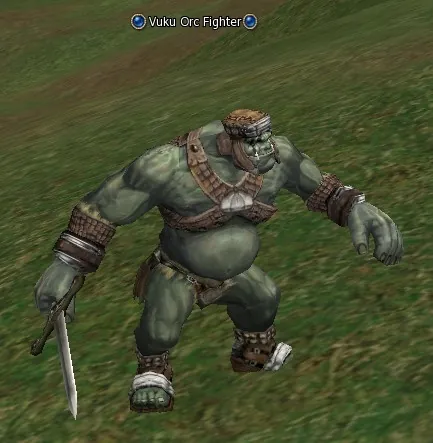 Vuku Orc Fighter in Lineage 2 Interlude