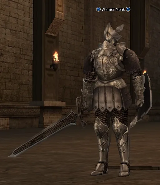 Warrior Monk in Lineage 2 Interlude