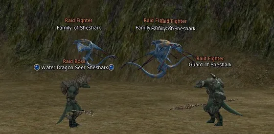 Water Dragon Seer Sheshark in Lineage 2 Interlude