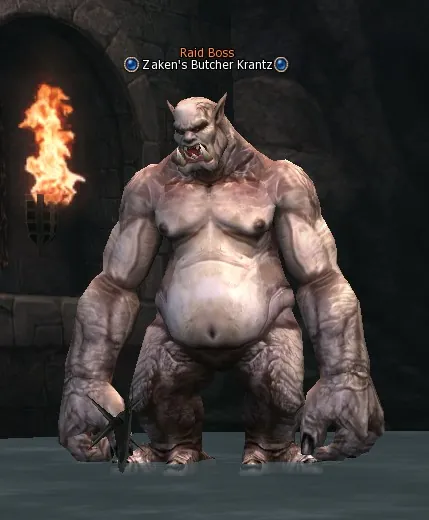 Zaken's Butcher Krantz in Lineage 2 Interlude