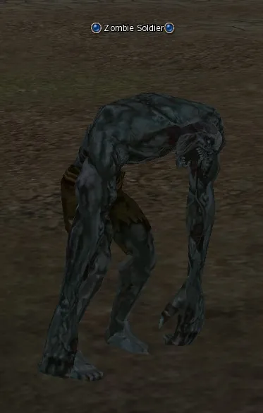 Zombie Soldier in Lineage 2 Interlude