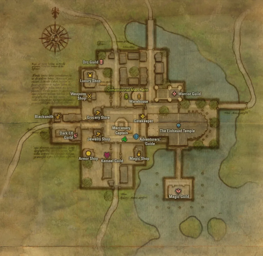 Onde encontrar Belton: mapa de Giran Castle Town