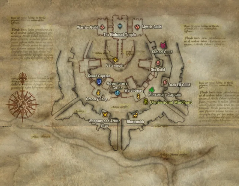 Where to find Pele: map of Town of Schuttgart